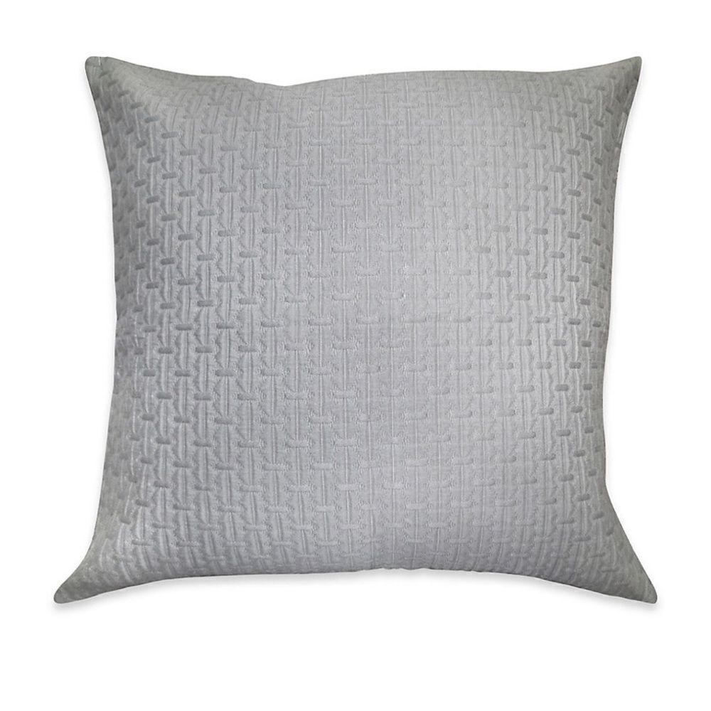 Matelassé Envelope Cotton Sham x2